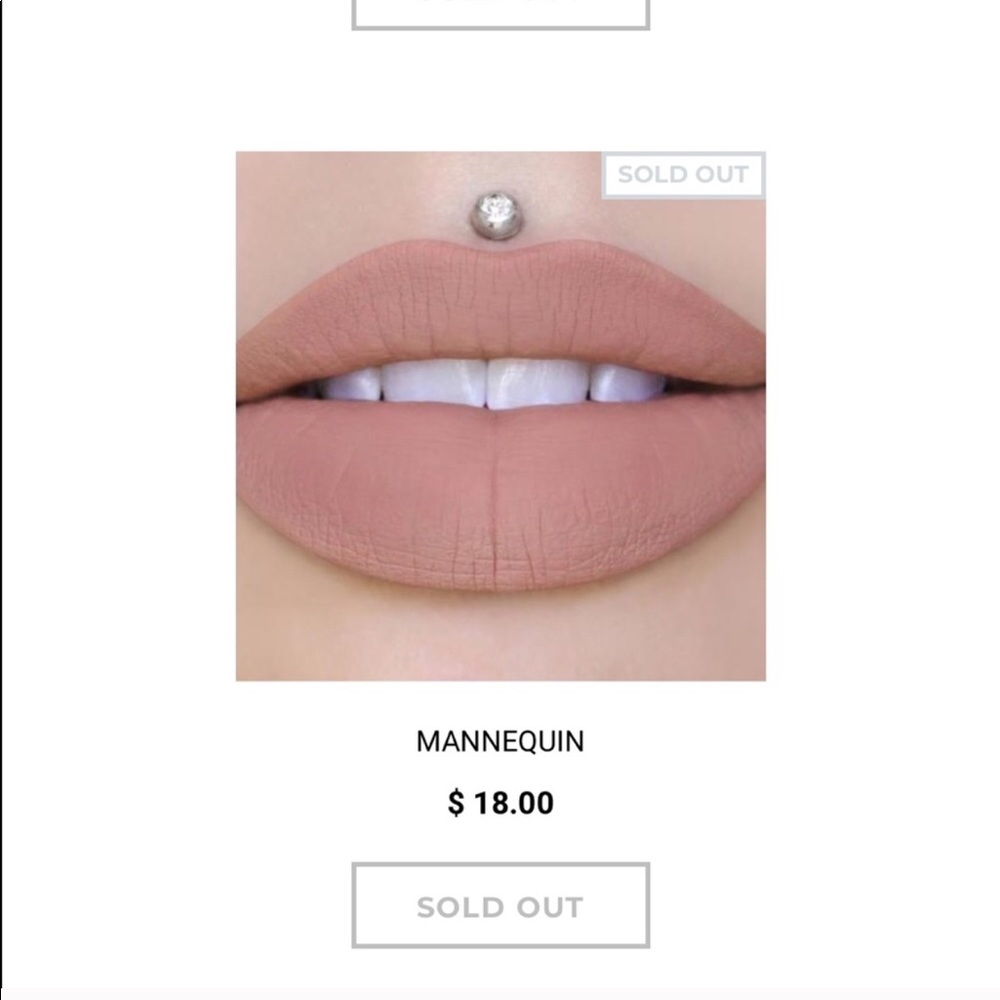 Jeffree Star Mannequin Liquid Lip Velour